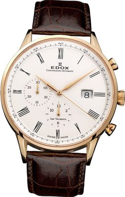 Edox Les Vauberts Chronograph Automatic 91001 37R AR