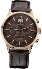 Edox Les Vauberts Chronograph Big Date 10010 37RB BRIR