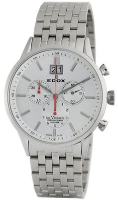 Edox Les Vauberts Chronograph Big Date 10011 3 AIN