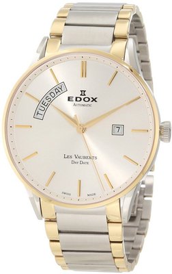 Edox Les Vauberts Day Date Automatic 83011 357J AID