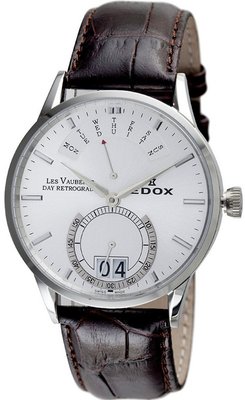 Edox Les Vauberts Day Retrograde 34001 3 AIN