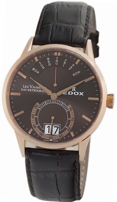 Edox Les Vauberts Day Retrograde 34001 37R BRIR