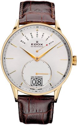 Edox Les Vauberts Day Retrograde 34005 37JA AID