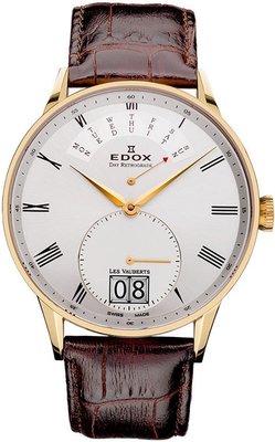 Edox Les Vauberts Day Retrograde 34005 37JA AR