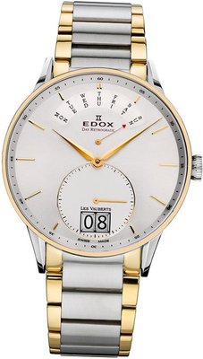 Edox Les Vauberts Day Retrograde 34006 357JA AID