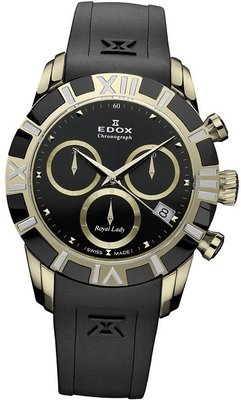 Edox Royal Lady Chronolady 10405 357JN NID