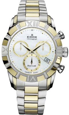 Edox Royal Lady Chronolady 10406 357J NAID