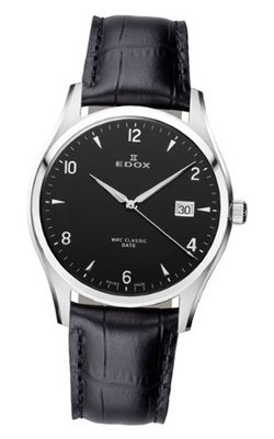 Edox WRC Classic Date Quartz Quartz 70170-3-NIN