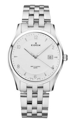 Edox WRC Classic Date Quartz Quartz 70171-3-AIN