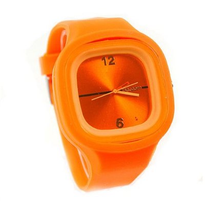 Eeleva Fashion Square Jelly Pointer Orange