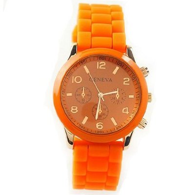 Eeleva New Fashion Silicone Bowl Smooth Surface Orange