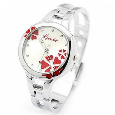 Eeleva Quartz Round Dial  Bracelet es