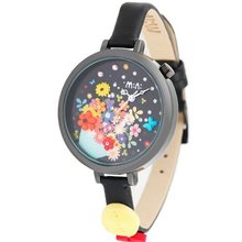 MINI Polymer Clay es/ Waterproof Students / Floral Small Fresh Black