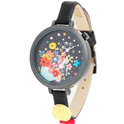 MINI Polymer Clay es/ Waterproof Students / Floral Small Fresh Black