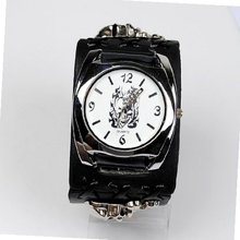 Punk Gothic Ladies   Gens Genuine Leather Wrist