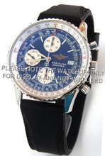 22mm Heavy Duty Silicon Rubber Divers Strap Fits Breitling Navitimer