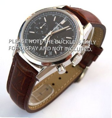 Genuine TAG Heuer Brown 22mm Crocodile Strap for TAG Heuer Carrera