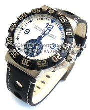 Grand Prix 20mm Black Leather strap for TAG Heuer Carrera & Formula 1