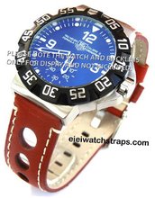 Grand Prix 20mm Brown Leather strap for TAG Heuer Formula 1