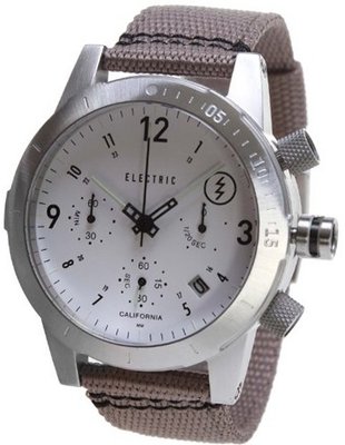 Electric Visual FW02 Nato Luxury - White/Grey / One Size