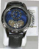 Elgin Automatic - Sub-seconds Dial - See Through Clear Caseback - Skeleton Dial - New in Box