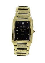 Elgin Diamond FG7030 Analog Black Rectangular Bracelet Style