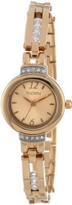 Elgin EG245 Sliding Austrian Crystal Open Link Bracelet