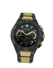 Elgin FG1013 Multi-Function 24 Hr. Date Gun Metal Analog