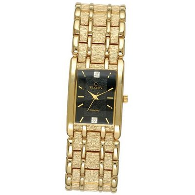 Elgin FM486 Gold-Tone Diamond