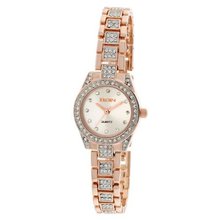 Elgin Rose Gold and Austrian Crystal EG9043