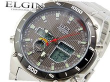 ELGIN wave solar world time FK1381S-BP Japan model [parallel import]