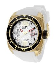 Commander White Textured Dial White Silicone