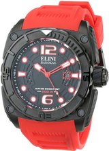 Elini Barokas 10014-BB-01-RDSA Commander Analog Display Swiss Quartz Red