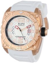 Elini Barokas 10014-RG-02S Commander Analog Display Swiss Quartz White