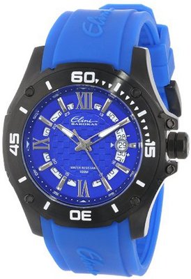 Elini Barokas 10196-BB-03 Artisan Analog Swiss-Quartz Blue