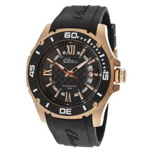 Elini Barokas 10196-RG-01-BB Artisan Analog Swiss-Quartz Black