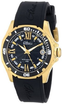 Elini Barokas 10197-YG-01-BB Artisan Analog Swiss-Quartz Black