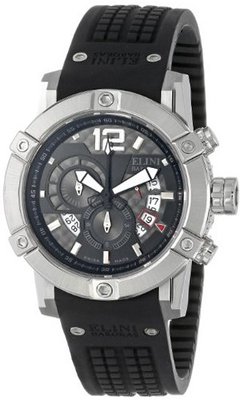 Elini Barokas C8303-3939-02 Analog Swiss-Quartz Black