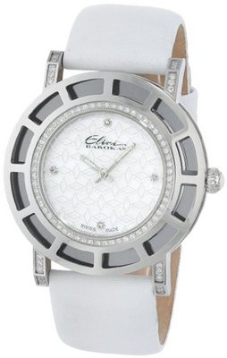 Elini Barokas C8452-01 Analog Swiss-Quartz White