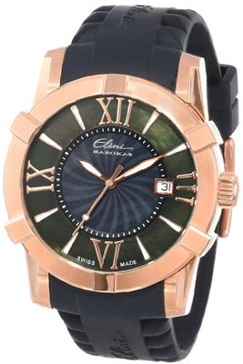 Elini Barokas C8810-3934-03 Spirit Analog Swiss-Quartz Black