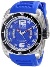 Elini Barokas ELINI-10013-03-BB Commander Analog Display Swiss Quartz Blue
