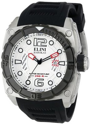 Elini Barokas ELINI-10014-02S-BB Commander Analog Display Swiss Quartz Black