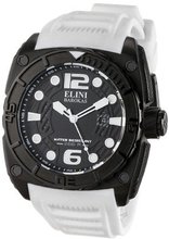 Elini Barokas Elini-10014-BB-01WSA Commander Analog Display Swiss Quartz White