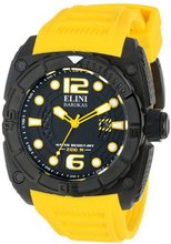 Elini Barokas ELINI-10014-BB-01YSA Commander Analog Display Swiss Quartz Black
