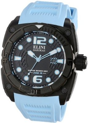 Elini Barokas ELINI-10014BB01BBLSA Commander Analog Display Swiss Quartz Blue