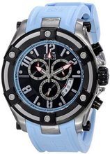 Elini Barokas ELINI-10056-01-BBLSA Gladiator Analog Display Swiss Quartz Blue