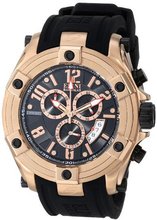 Elini Barokas ELINI-10056-RG-01 Gladiator Analog Display Swiss Quartz Black