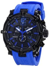 Elini Barokas ELINI-10179-BB-01-BLSA Fortitudo Analog Display Swiss Quartz Blue