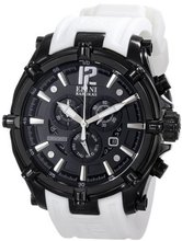 Elini Barokas ELINI-10179-BB-01-WHTS Fortitudo Analog Display Swiss Quartz White