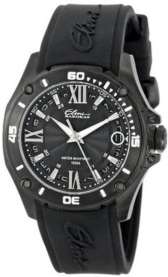 Elini Barokas ELINI-10197-BB-01 Artisan Analog Display Swiss Quartz Black